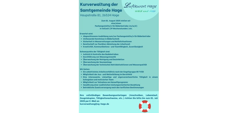 Kurverwaltung der Samtgemeinde Hage - 3