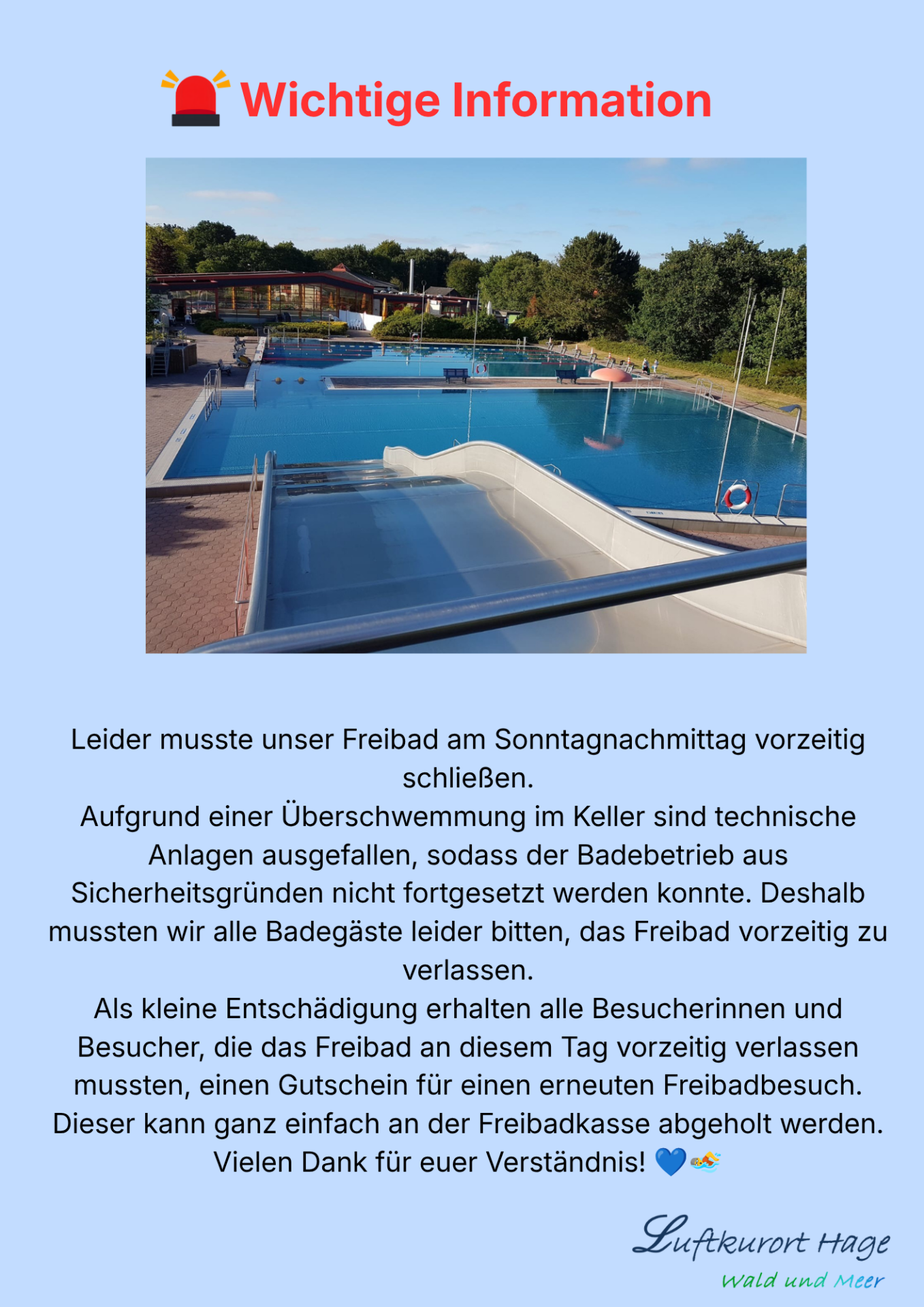 Wichtige Information - 1